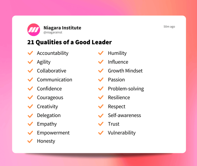 21 qualities of a good leader a self assessment